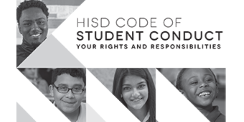  HISD Student Code of Conduct